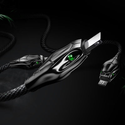 Benks D27 3 in 1 Snake Lightning+Micro+Type-C Cable 1.5M - 2