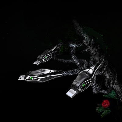Benks D27 3 in 1 Snake Lightning+Micro+Type-C Cable 1.5M - 5