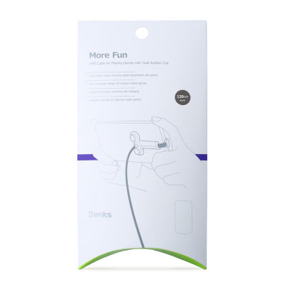 Benks D30 Lightning Game Cable With Dual Suction 1.2M - 8