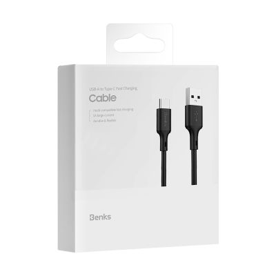 Benks D35 Type-C Fast Charging Usb Cable 1.8M - 2