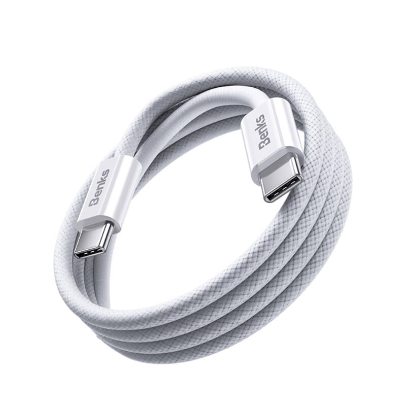 Benks D46 Type-C to Type-C PD 3.0 Braided Charging and Data Cable 60W 1 Meter - 8
