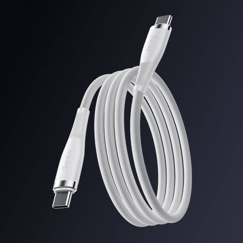 Benks D47 Type-C to Type-C PD 3.0 Braided Charging and Data Cable 100W 1 Meter - 4