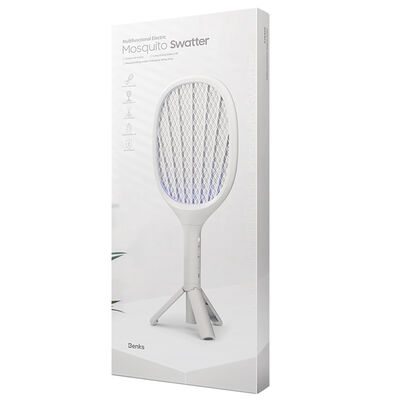 Benks DW01 Electric Stand Lighted Fly Repellent Racket - 2