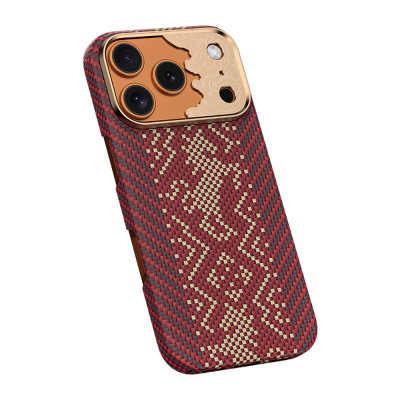 Benks Knight ArmorAir Kevlar Case for Apple iPhone 17 Pro Max with M-safe Charging Feature and Carbon Fiber Design. - 4