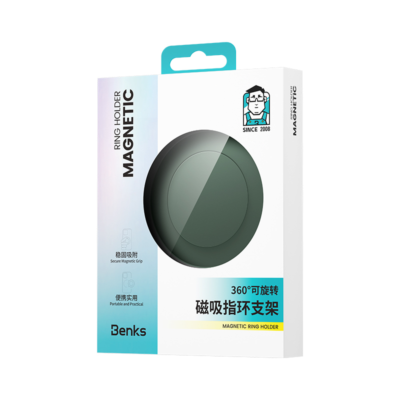 Benks L53 VitaPro Magnetik M-safe Airbag Parmak Ring Stand - 7