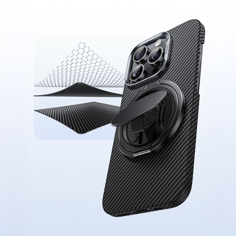 Benks L56 Magnetik 360 Derece Dönebilen ArmorPop Kevlar Tasarımlı Parmak Ring Stand - 9