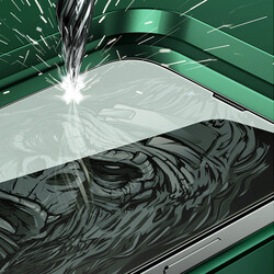 Benks Little KingKong Anti-Blue Light Tempered Glass Screen Protector for Apple iPhone 17E - 7