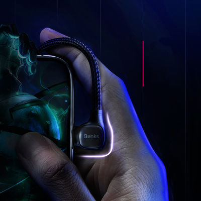 Benks M15 MFI Dual Right-Angle Fast Charging Kablo - 2