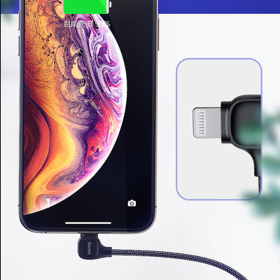Benks M15 MFI Dual Right-Angle Fast Charging Kablo - 4