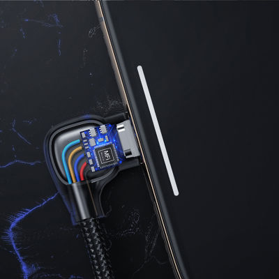 Benks M15 MFI Dual Right-Angle Fast Charging Kablo - 7