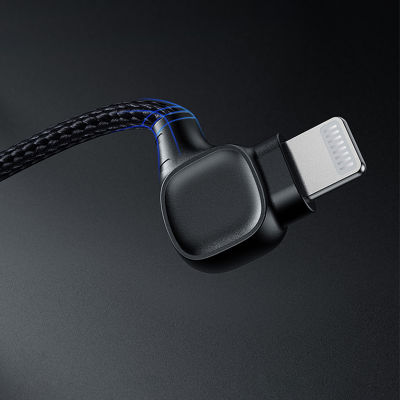Benks M15 MFI Dual Right-Angle Fast Charging Kablo - 10