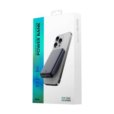 Benks MP07 Magsafe Magnetic Slim Design Powerbank 10000mAh iPhone 12-13-14 Series - 8