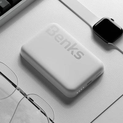 Benks MP10 Magsafe Magnetic Slim Design Powerbank 6000mAh - 2