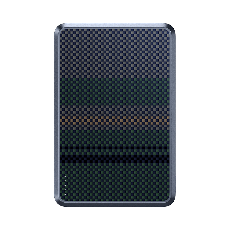 Benks MP15 ArmorGo M-safe Şarj Özellikli Ultra İnce Aurora Serisi Aramid Fiber Powerbank 15W 5000mAh - 2