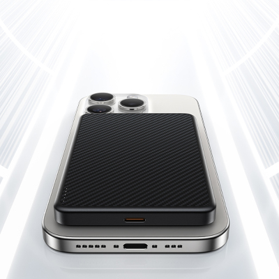 Benks MP17 ArmorGo M-safe Charging Feature 600D Aramid Fiber Qi2 Technology Powerbank 15W 10000mAh - 10