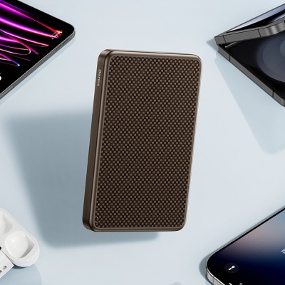 Benks MP17 ArmorGo M-safe Charging Featured ArmorTint Aramid Fiber Qi2 Technology Powerbank 15W 10000mAh - 5