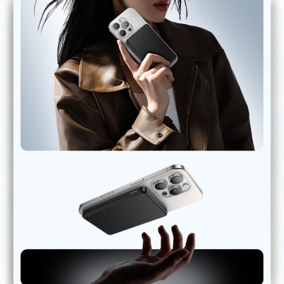 Benks MP17 ArmorGo M-safe Şarj Özellikli 600D Aramid Fiber Qi2 Teknolojili Powerbank 15W 10000mAh - 6