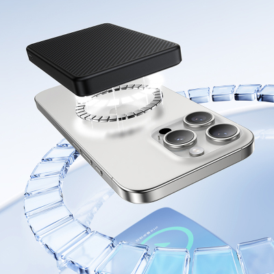 Benks MP17 ArmorGo M-safe Şarj Özellikli 600D Aramid Fiber Qi2 Teknolojili Powerbank 15W 10000mAh - 7