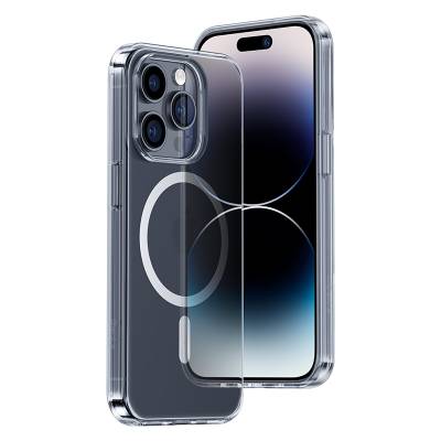 Benks New Magnetic Crystal PC Cover with Wireless Charging Support for Apple iPhone 14 Pro Max Case - 8