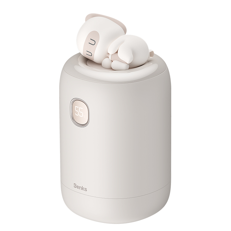 Benks NS03 Dijital Ekran El Isıtıcı Özellikli Aroma Kokulu Powerbank 15W 10000mAh - 1