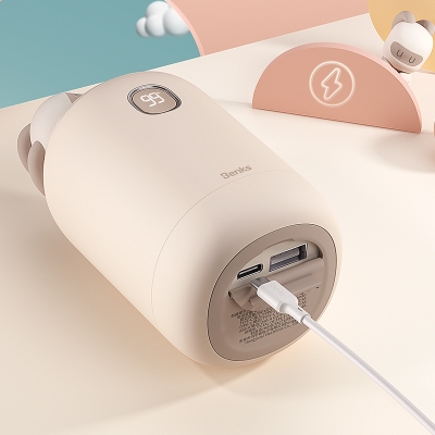 Benks NS03 Dijital Ekran El Isıtıcı Özellikli Aroma Kokulu Powerbank 15W 10000mAh - 11