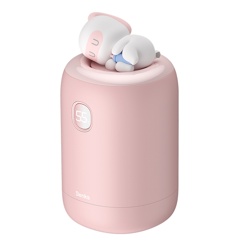 Benks NS03 Dijital Ekran El Isıtıcı Özellikli Aroma Kokulu Powerbank 15W 10000mAh - 4