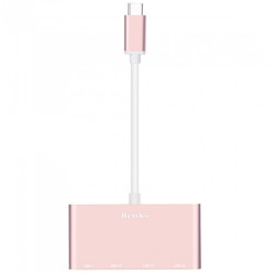 Benks U23 Type-C to 3 in 1 Usb Adapter (Usb 3.0+2.Usb2.0) - 4