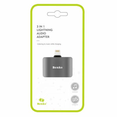 Benks U3Dualghtning 3 in 1 Audio Adapter - 7