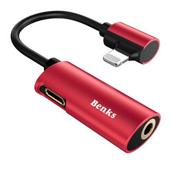 Benks U40 2 in 1 Lightning Audio Adapter - 1