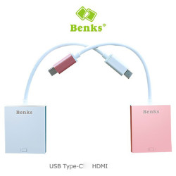 Benks Usb 3.1 Type-C to HDMI Adapter - 3