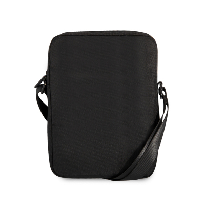 BMW Original Licensed Metal Logo Zippered Crossbody Tablet Bag - 4