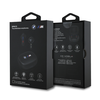 BMW Orjinal Lisanslı ENC Özellikli Kulakiçi TWS Bluetooth Kulaklık M Edition Baskı Logolu v5.3 - 7