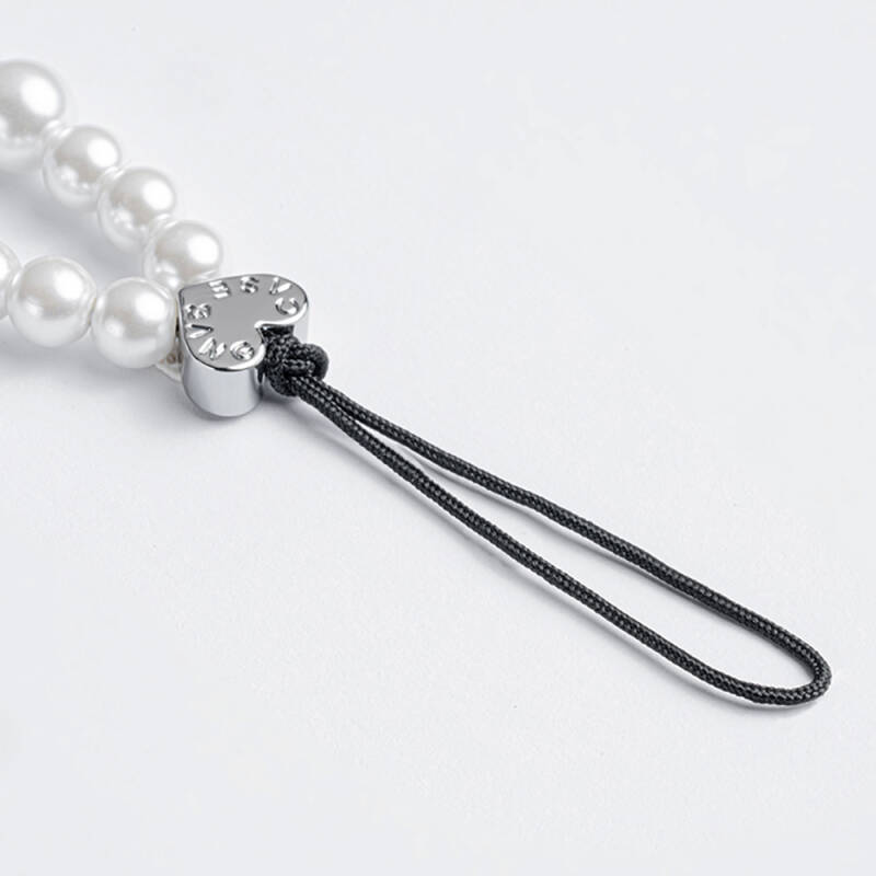 Casebang Maltese Pearl Stone Phone Wrist Strap - 2