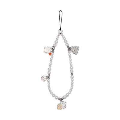 Casebang Maltese Pearl Stone Phone Wrist Strap - 8