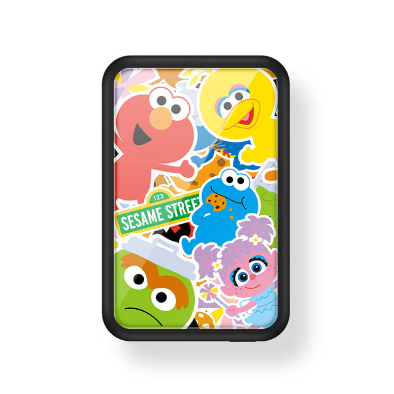 Casebang MP12 Battery Pack Sesame Street Series Wireless Portable Powerbank 6000mAh - 1