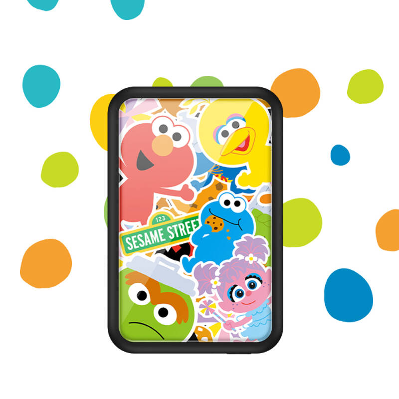 Casebang MP12 Battery Pack Sesame Street Series Wireless Portable Powerbank 6000mAh - 3