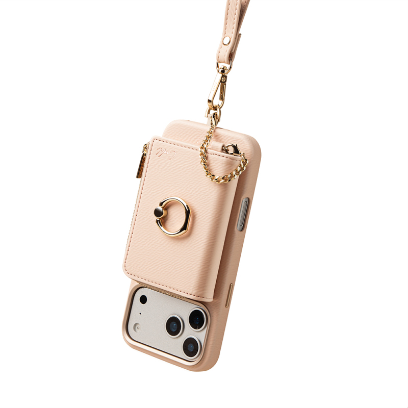 Coehl Mirelle Serisi Fermuar Bölmeli Ring Standlı Magnetik Kartlık - 6