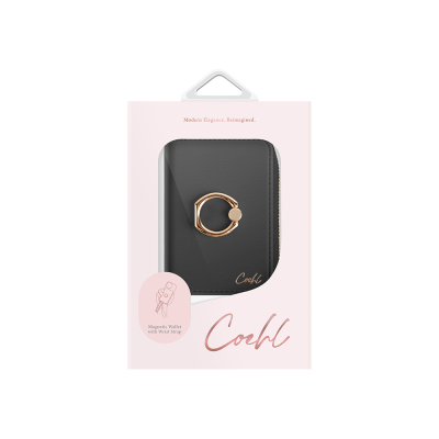 Coehl Mirelle Serisi Fermuar Bölmeli Ring Standlı Magnetik Kartlık - 13