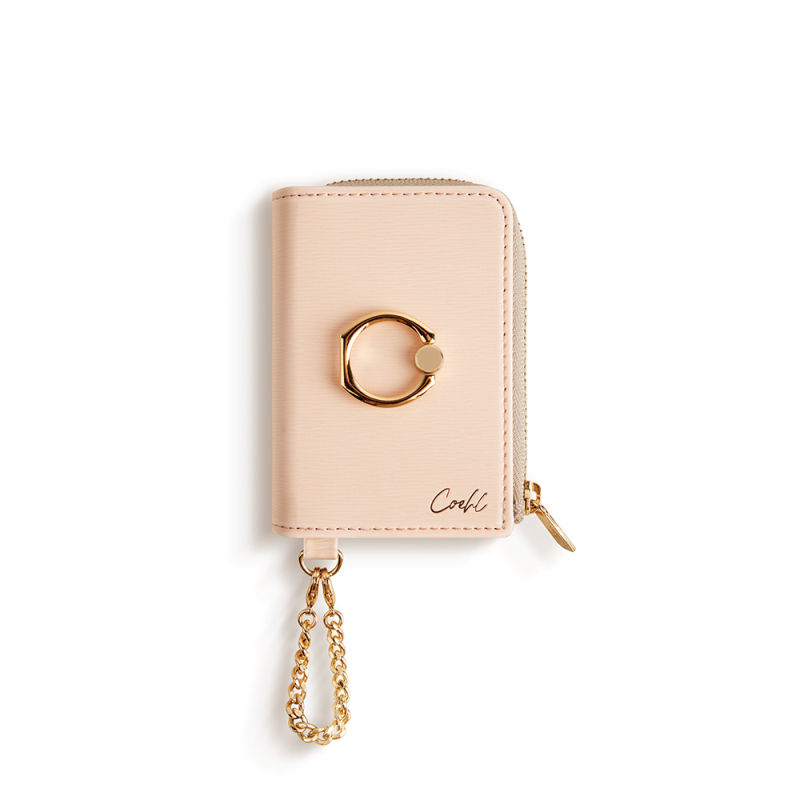 Coehl Mirelle Serisi Fermuar Bölmeli Ring Standlı Magnetik Kartlık - 2