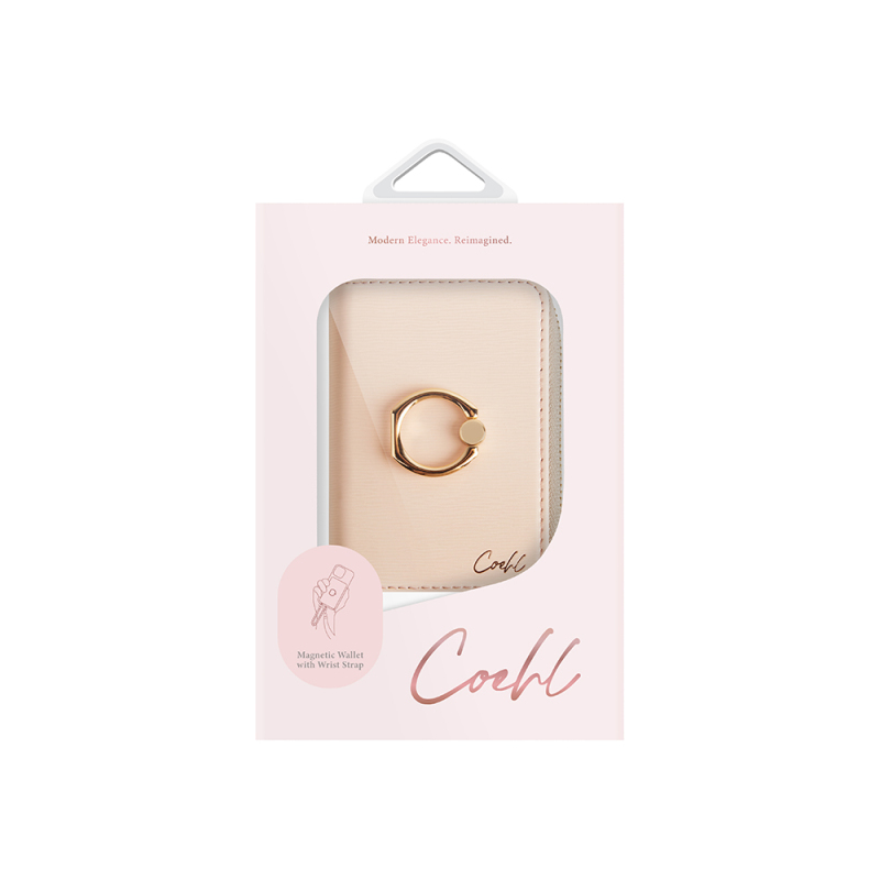 Coehl Mirelle Serisi Fermuar Bölmeli Ring Standlı Magnetik Kartlık - 14