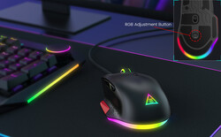 Eksa EM600 Kablolu 12 Modlu RGB Işıklı Oyuncu Mouse 12000 DPI - 7