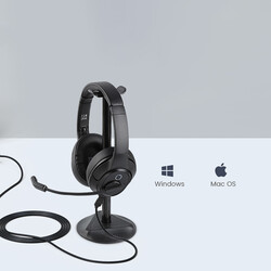 Eksa H2 Adjustable Headset Over-Ear Noise Canceling Bluetooth Headset with Microphone - 10