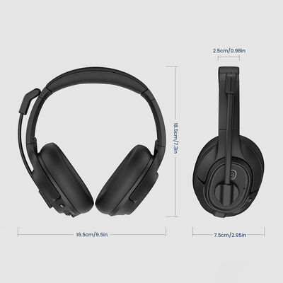 Eksa H2 Mikrofonlu Ayarlanabilir Başlıklı Kulak Üstü Gürültü Önleyici Bluetooth Kulaklık - 2