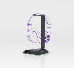 Eksa W1 7.1 Surround 3D Sound Converter Headphone Stand - 13
