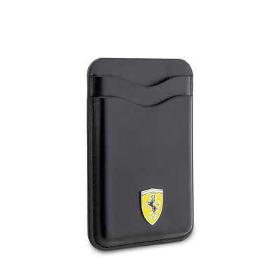Ferrari Orjinal Lisanslı Magnetik Metal Logolu PU Deri Kartlık - 10