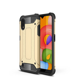 Galaxy A01 Case Zore Crash Silicon Cover - 9