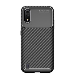 Galaxy A01 Case Zore Negro Silicon Cover - 1