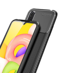 Galaxy A01 Case Zore Negro Silicon Cover - 5