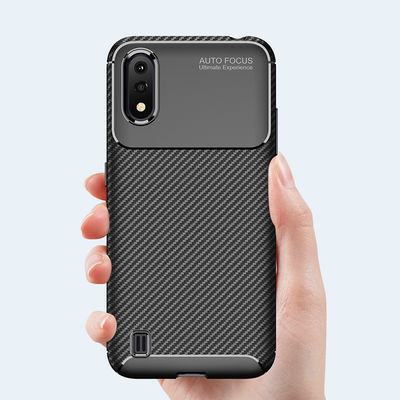 Galaxy A01 Case Zore Negro Silicon Cover - 8