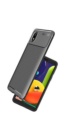 Galaxy A01 Core Case Zore Negro Silicon Cover - 5